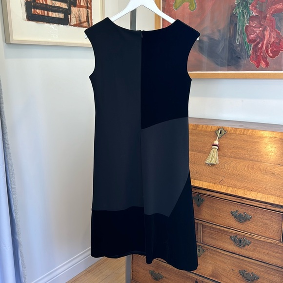 SCAPA By Lauren Perre 7222 Dress with Velvet Detail - Picture 3 of 4